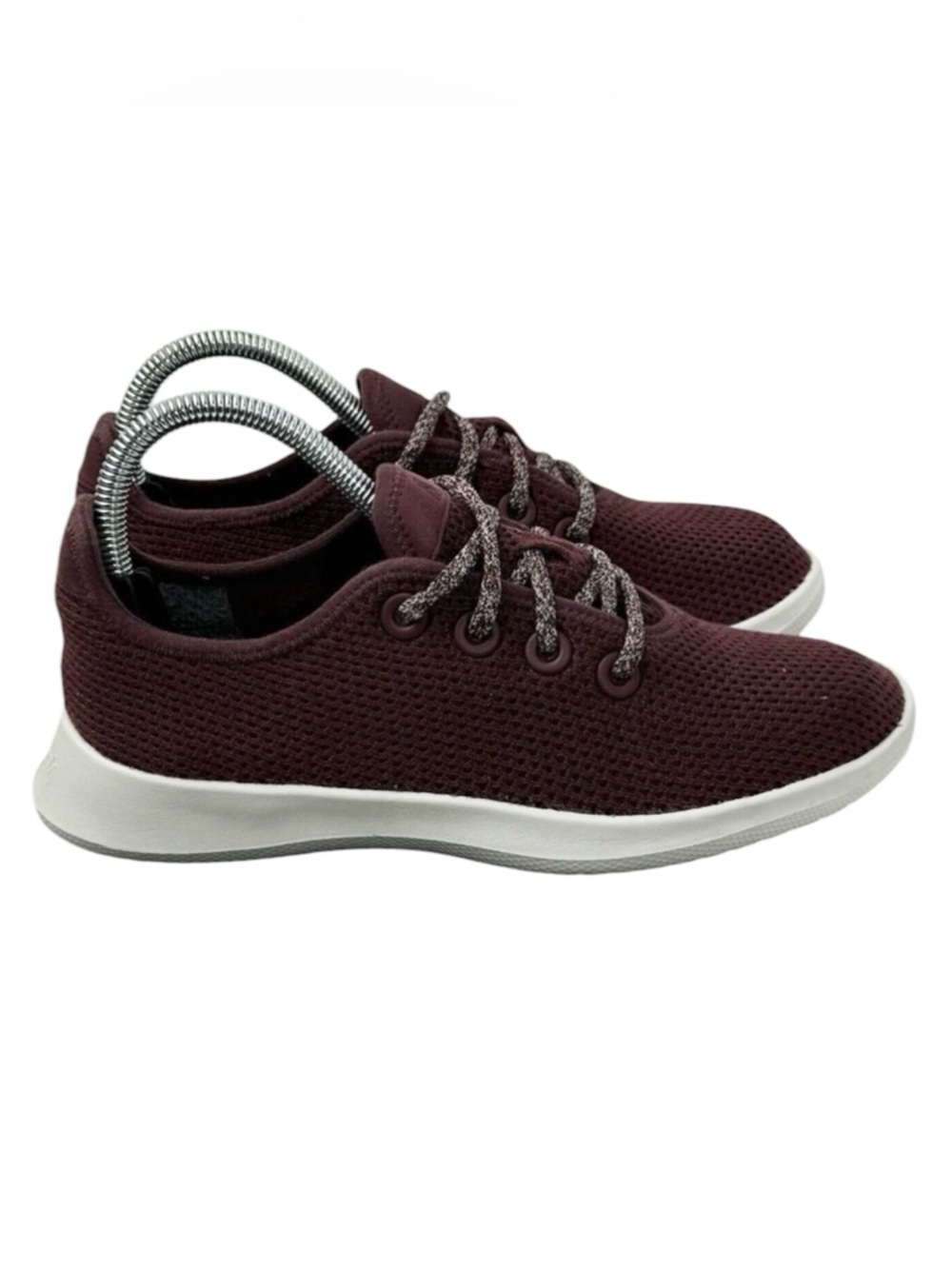 Allbirds Tree Runners Mens 11 Burgundy Maroon Eucalyptus Fiber Sneakers Low Top‎